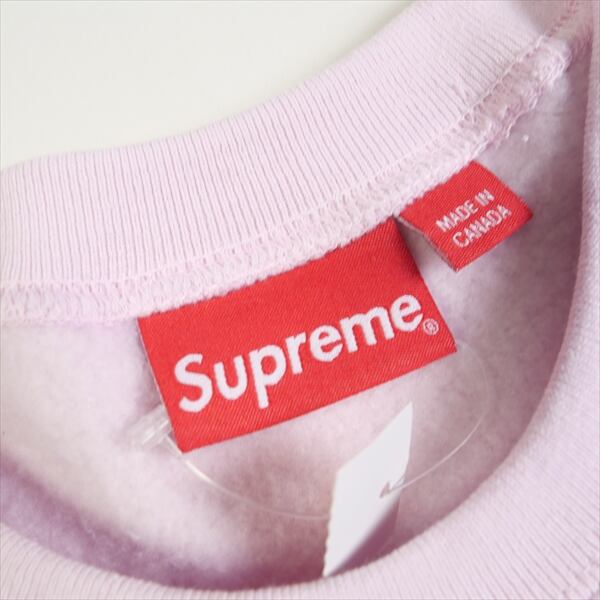Size【L】 SUPREME シュプリーム 23SS Small Box Crewneck Light Pink
