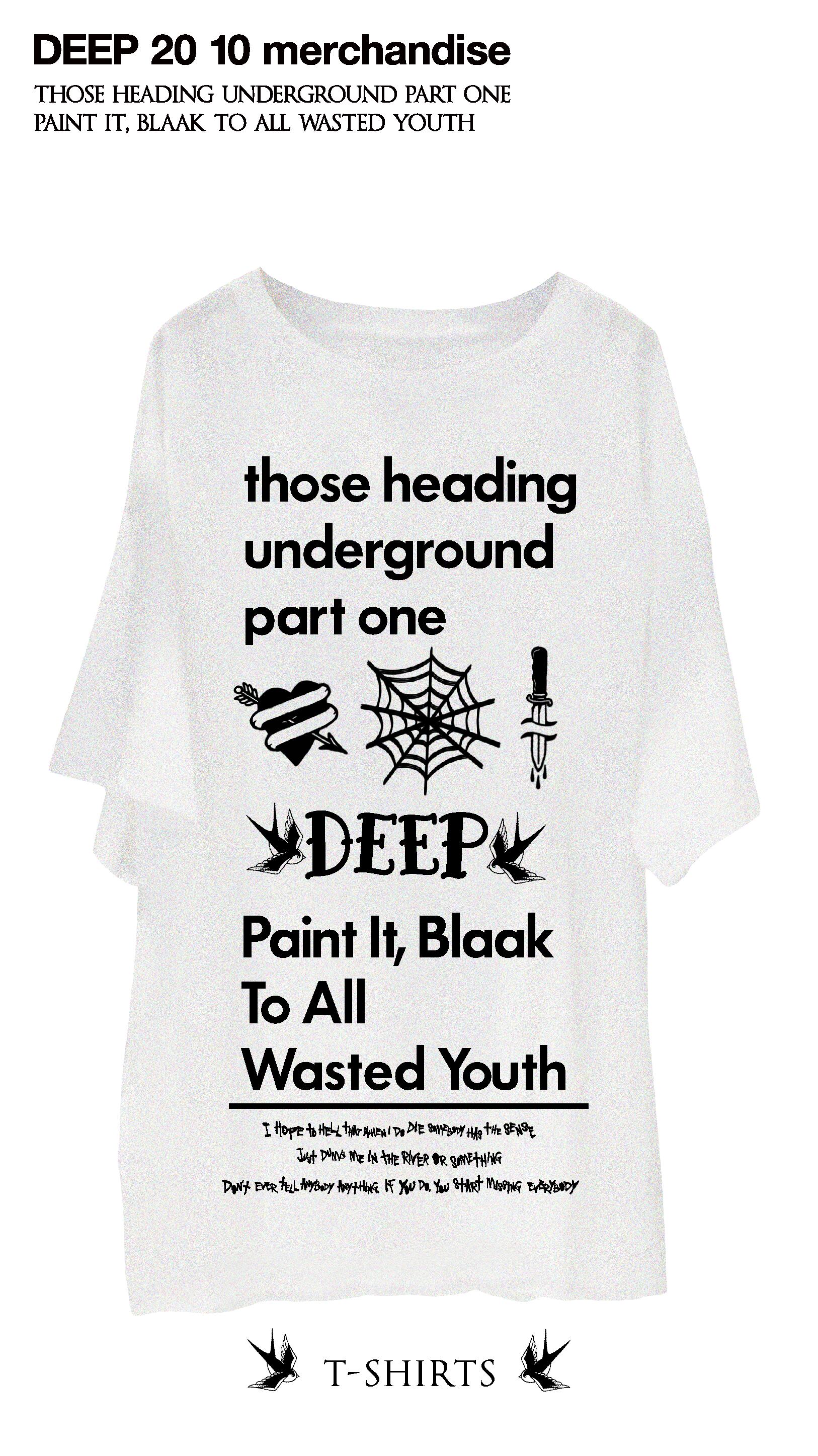 DEEP [ wasted youth, oversized tee ] | DEEP STORE