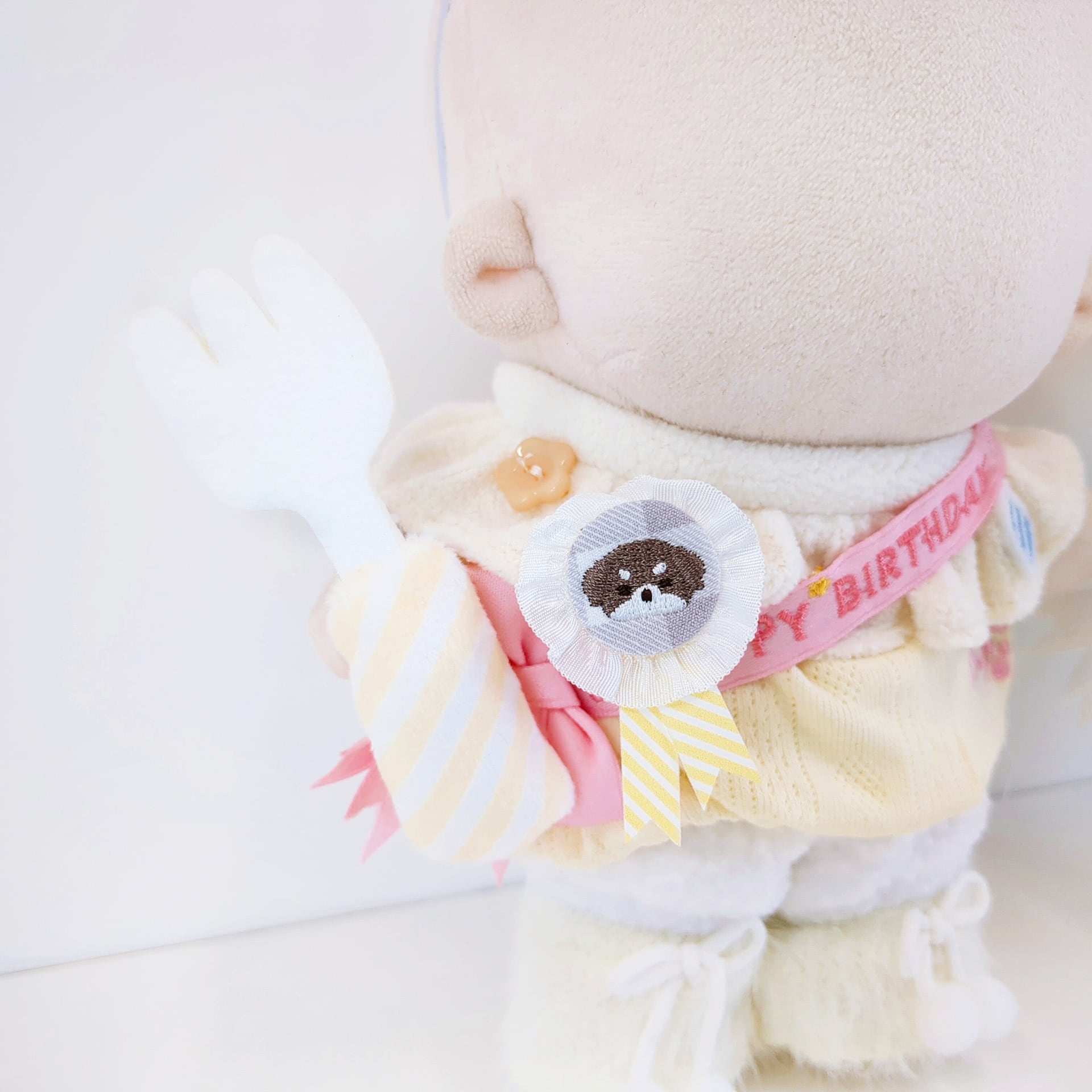 3P-1368【20cm】ふわふわお誕生日会 | Little Closet │ ぬい服・ぬい