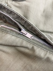 60s US ARMY "Aluminium Zipper" M-65 FIELD TROUSERS Size SMALL-LONG