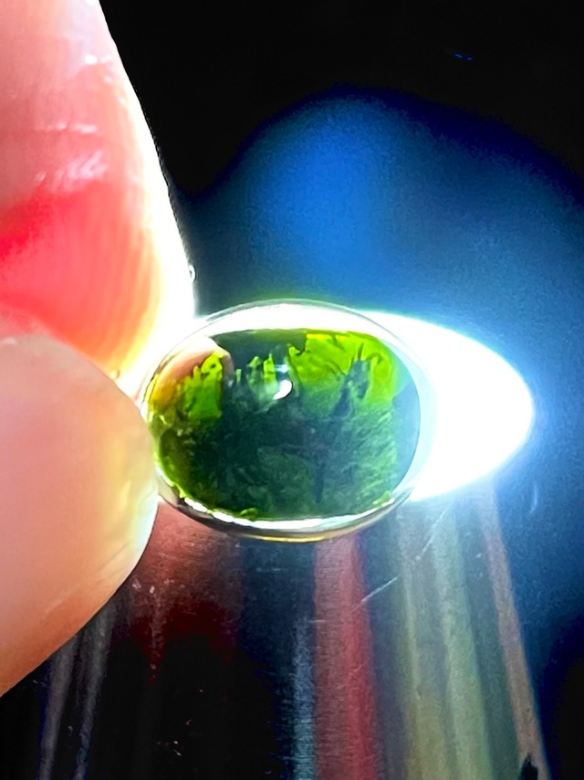 15) 究極のジュエリー・プラキ「グリーン・エンペラー」シルバーPT(ミニ)