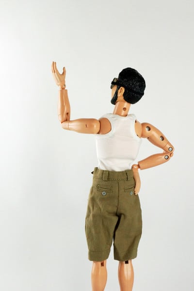ドール服 1/6 男性用27 英軍エアフォース パンツ DA135 - 画像5