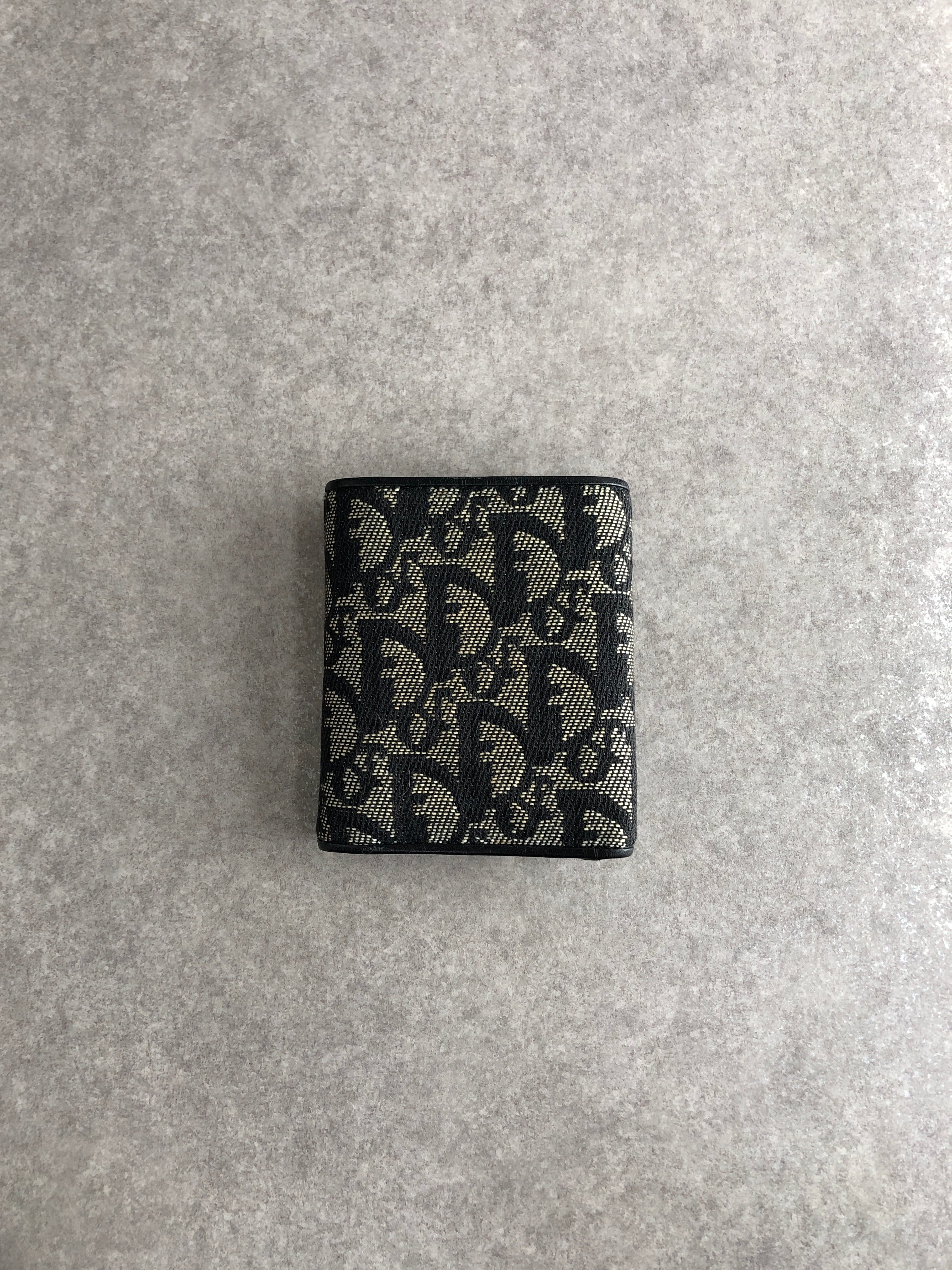 Christian Dior クリスチャン ディオール トロッター 財布 ブラック