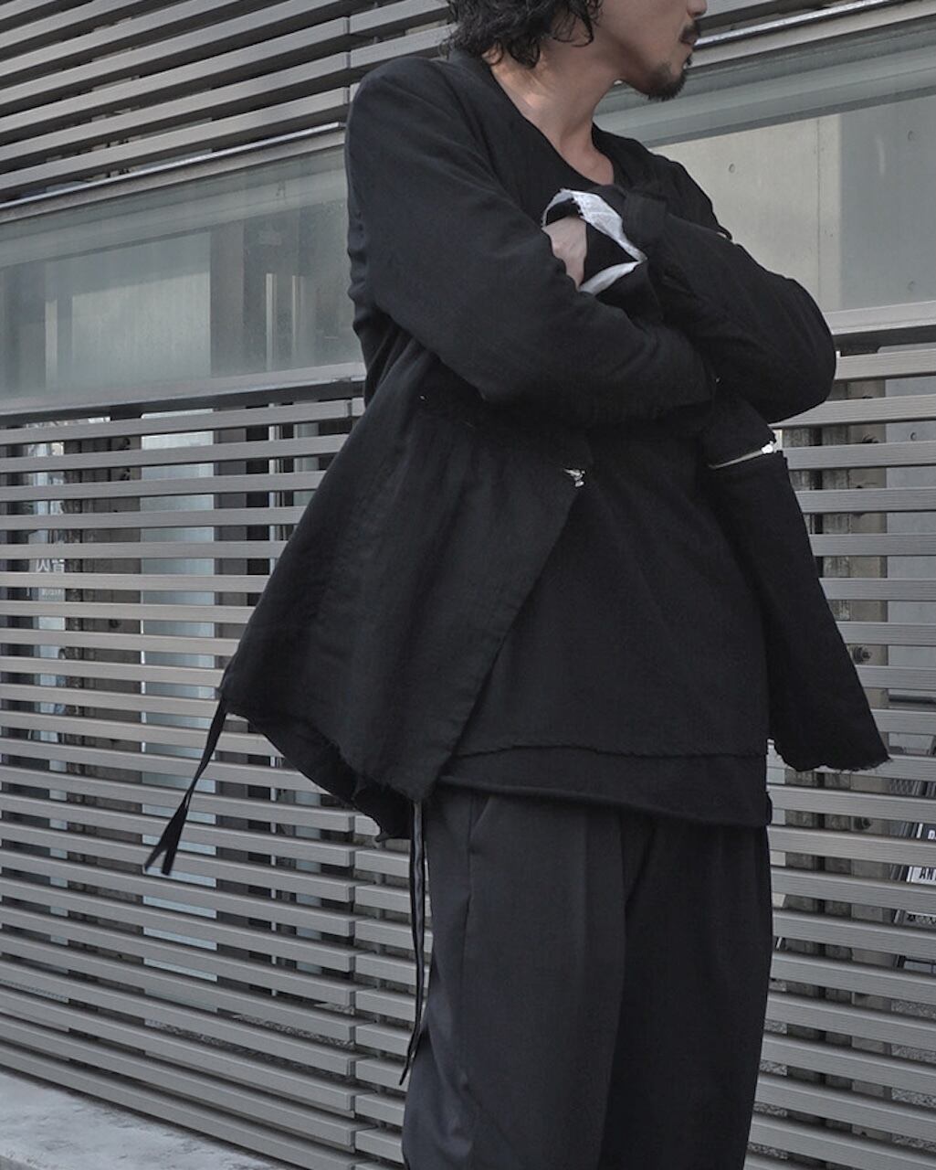 ASKYY / CROSS JACKET / BLK | ASKYY TOKYO FLAGSHIP