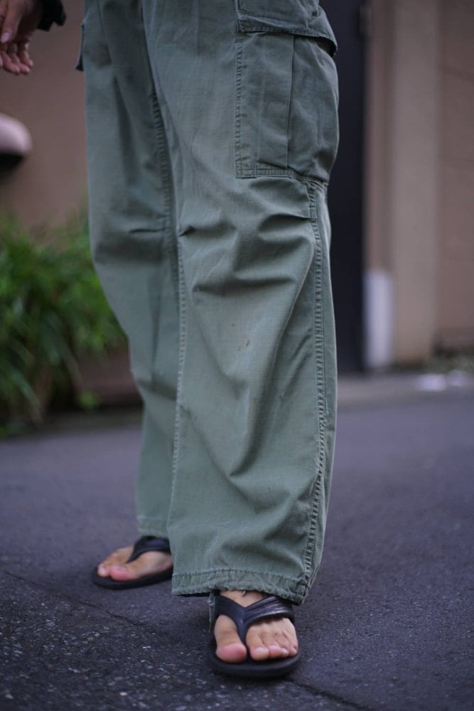 US ARMY] Jungle Fatigue Ripstop Cargo Pants [1969s] Vintage