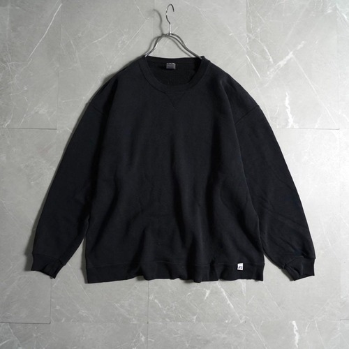 Russell Athletic Plain Sweatshirts XL size ラッセル スウェット 無地 XLサイズ メキシコ製 90s ブラック Russell Athletic Plain Sweatshirts XL size ラッセル スウェット 無地 XLサイズ メキシコ製 90s ブラック