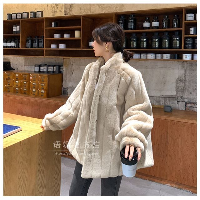 予約販売】ファーブルゾン ジャケット フェイクファー ファー 予約販売】ファーブルゾン ジャケット フェイクファー ファー