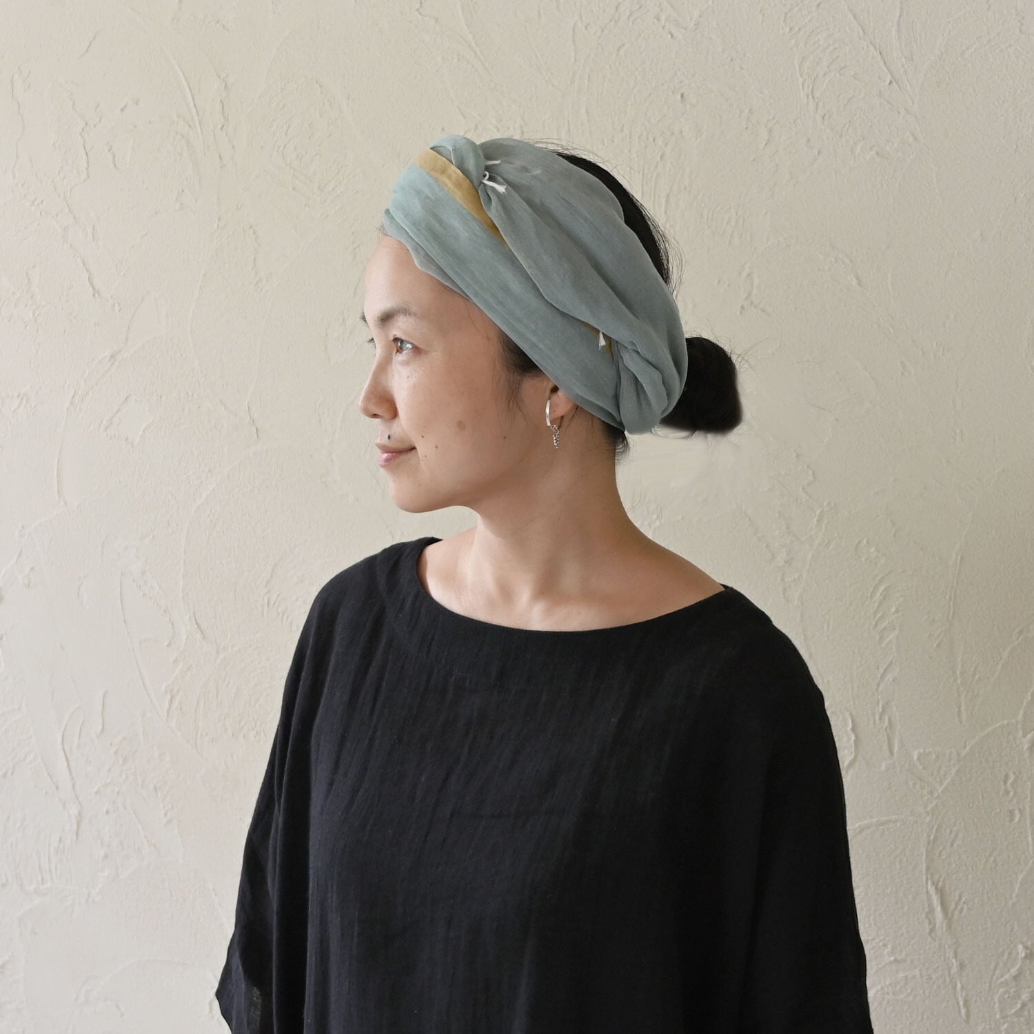 【sisam】フワリストール|手織オーガニックコットン