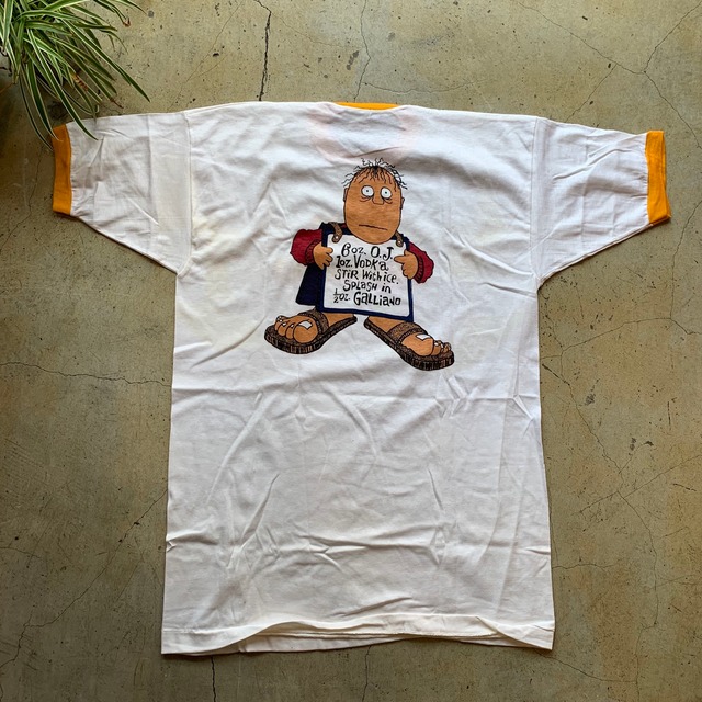 1970-80's United States Textiles  "DEKALB" Ringer Tee
