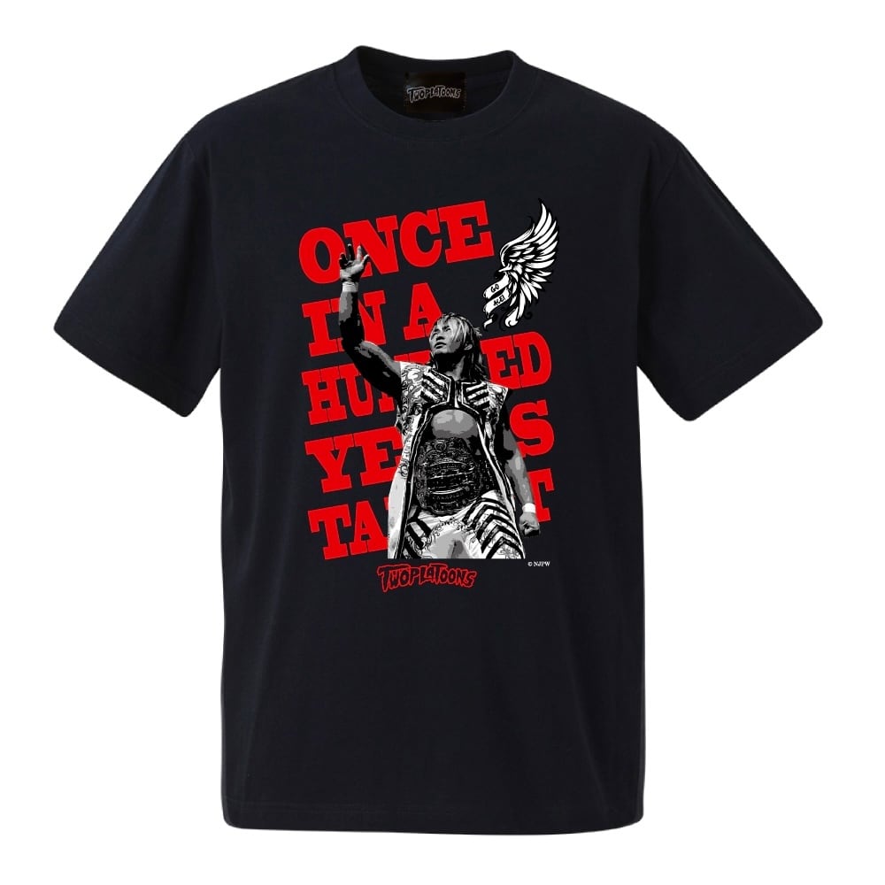 【新品未使用】棚橋弘至 Tシャツ&バスタオルセット TWOPLATOONS × 棚橋 弘至 コラボレーション-T / BLACK | TWOPLATOONS