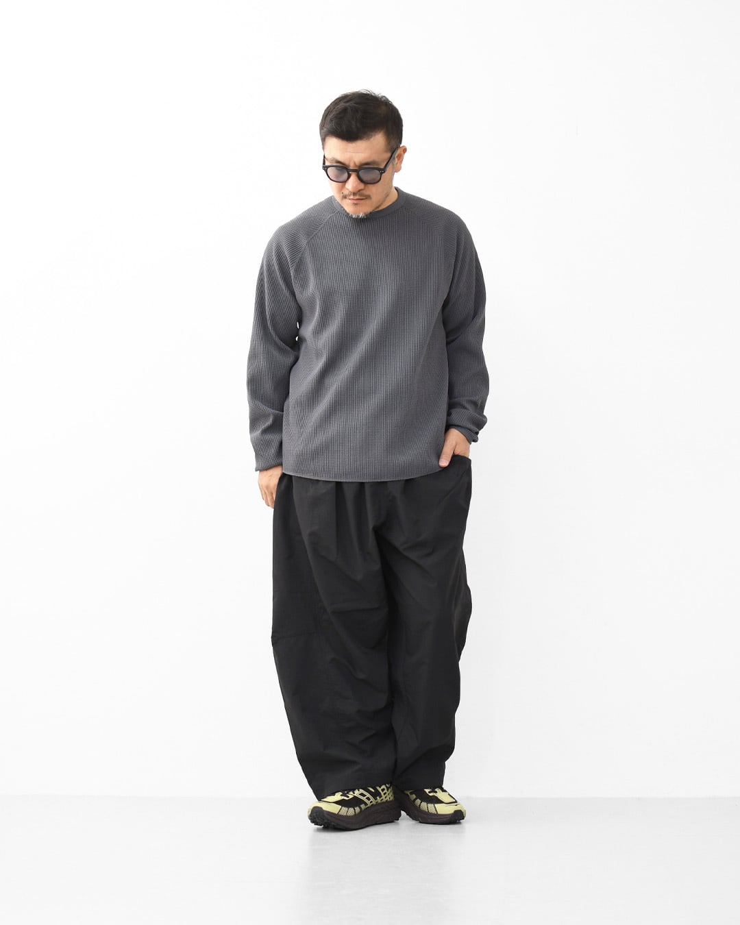 GOLDWIN [ゴールドウィン] WF Light L/S T-shirt [GL45142] ワッフル
