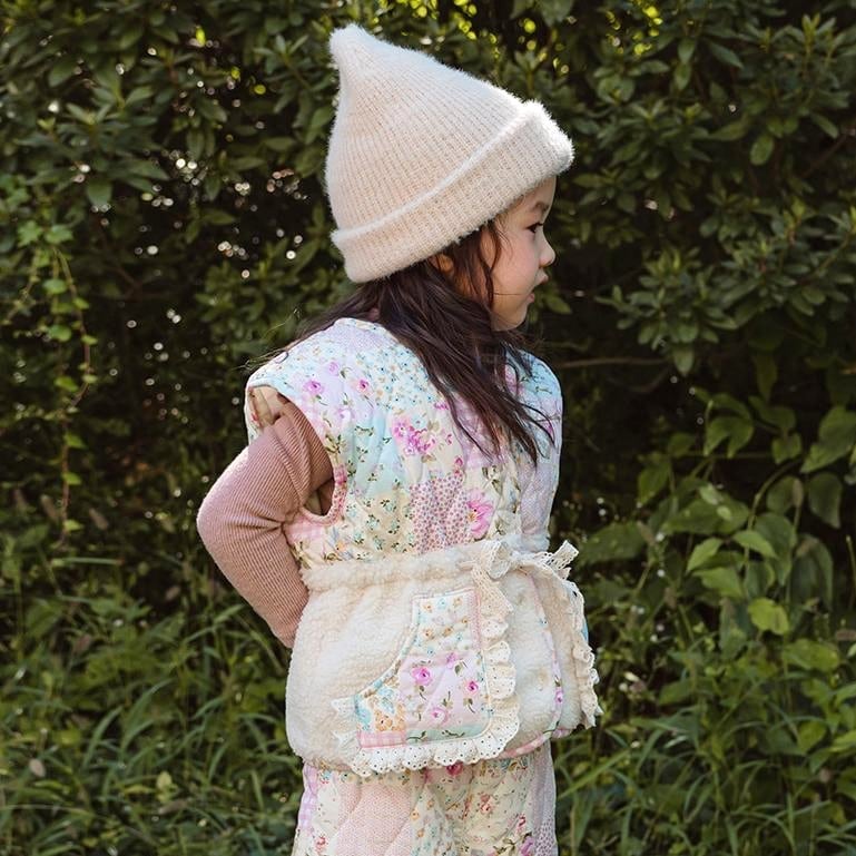 «sold out»«puella flo» シャロンベスト 2colors