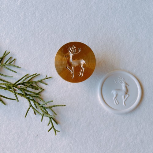 Wax Stamp -【冬季限定】3Dトナカイ／スタンプヘッド