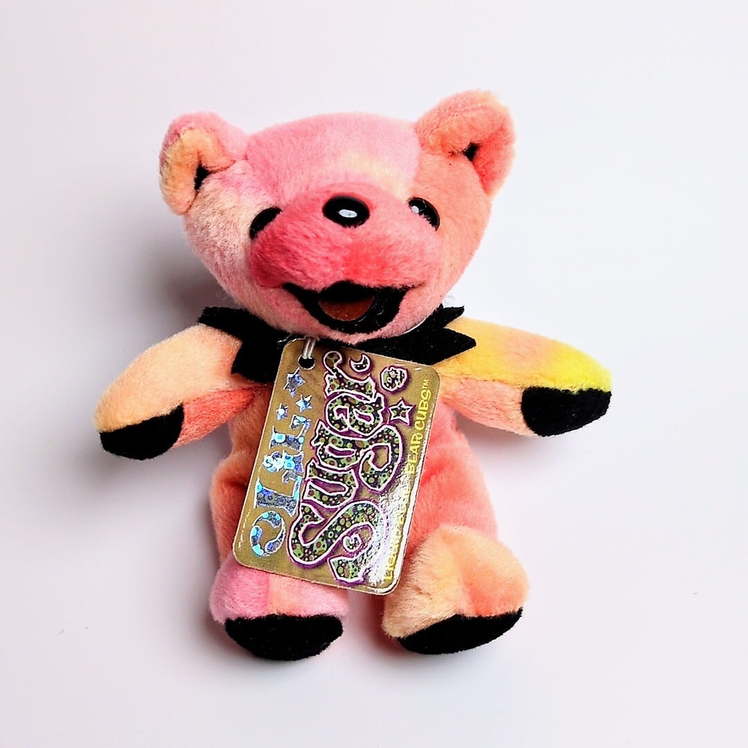 ☆DEADSTOCK / VINTAGE☆ 2001年製【 Grateful Dead(グレイトフルデッド)】5inch 5インチ /  Bean Bear / Lil Sugar リル・シュガー / シリーズA〚アメリカン雑貨 アメトイ〛