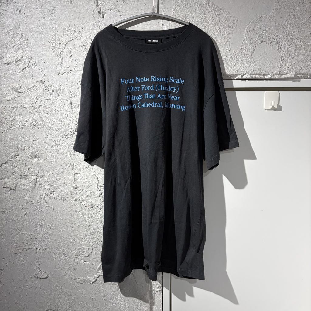 RAF SIMONS ラフシモンズ 20SS Four Note Tee Tシャツ 19001-00084