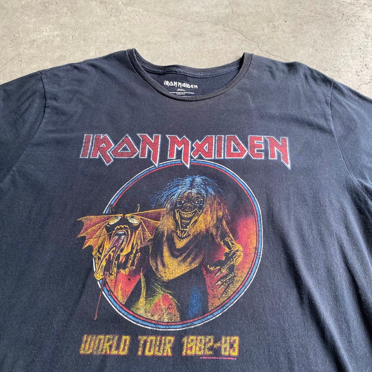 ビッグサイズ IRON MAIDEN アイアンメイデン World Tour 1982-83 
