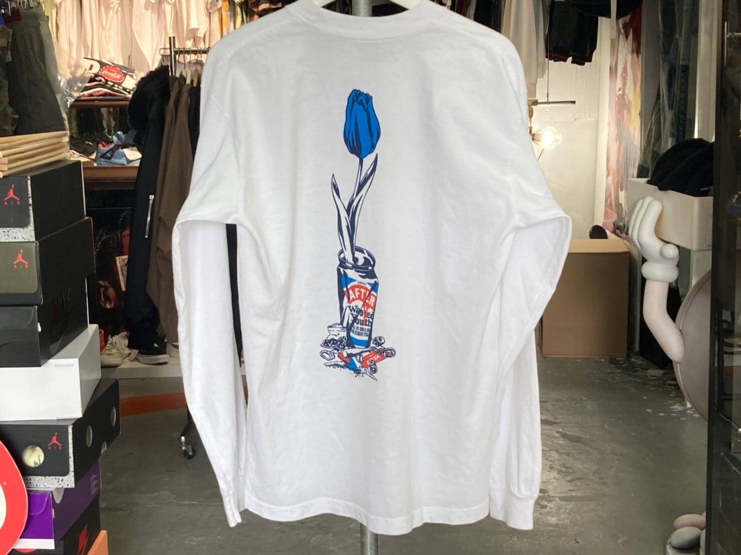 UNION OSAKA Wasted Youth Tee Blue XLサイズ