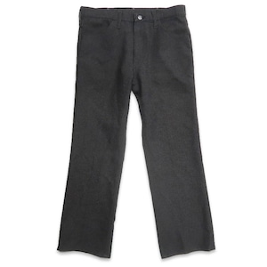古着 Wrangler ラングラー スタプレ スラックスパンツ ランチャードレスパンツ グレー 表記：W32L30　gd408309n w60108