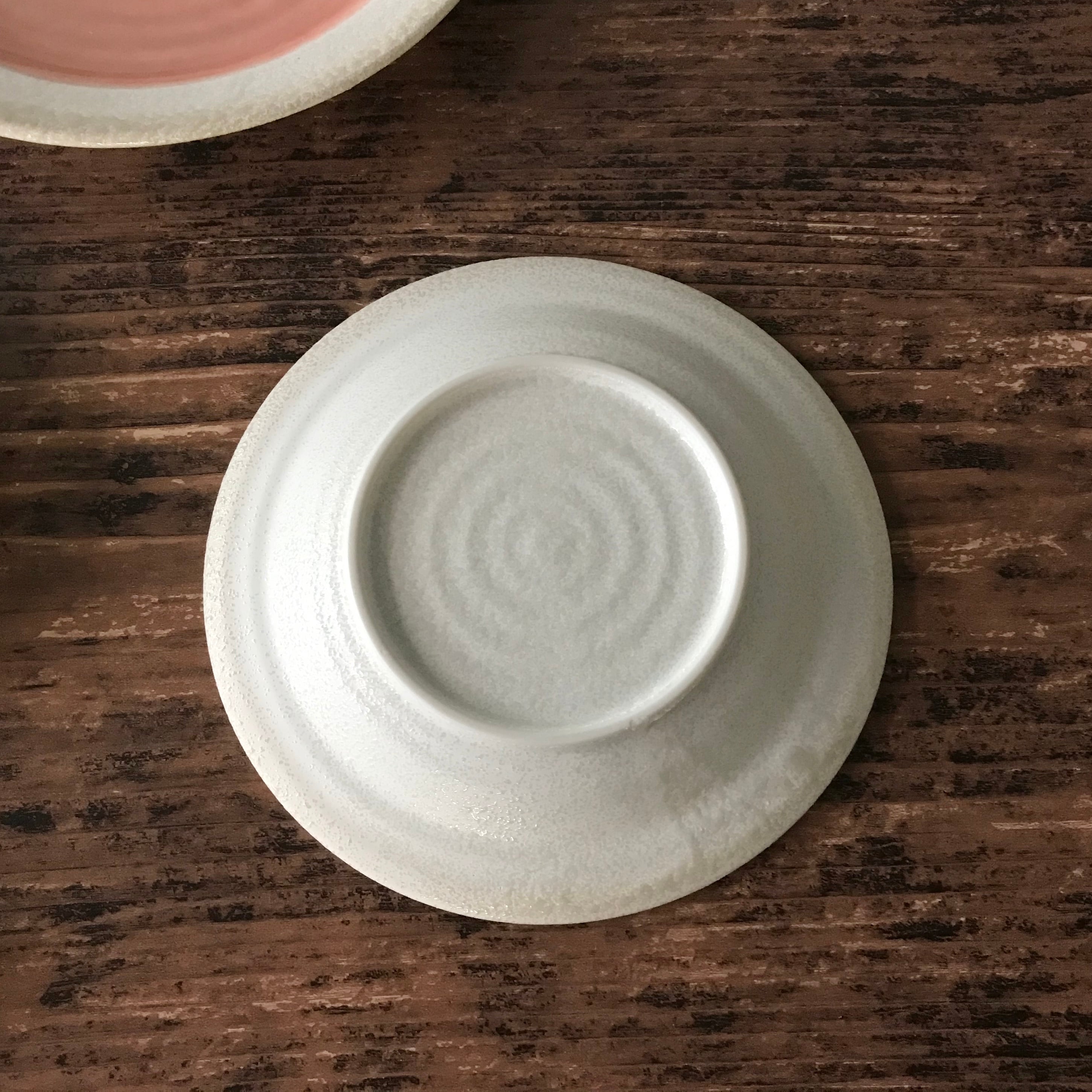 ローゼ 5.0平皿 15cm 中皿 和食器 ピンク カフェ食器 | 食器のほっこり屋