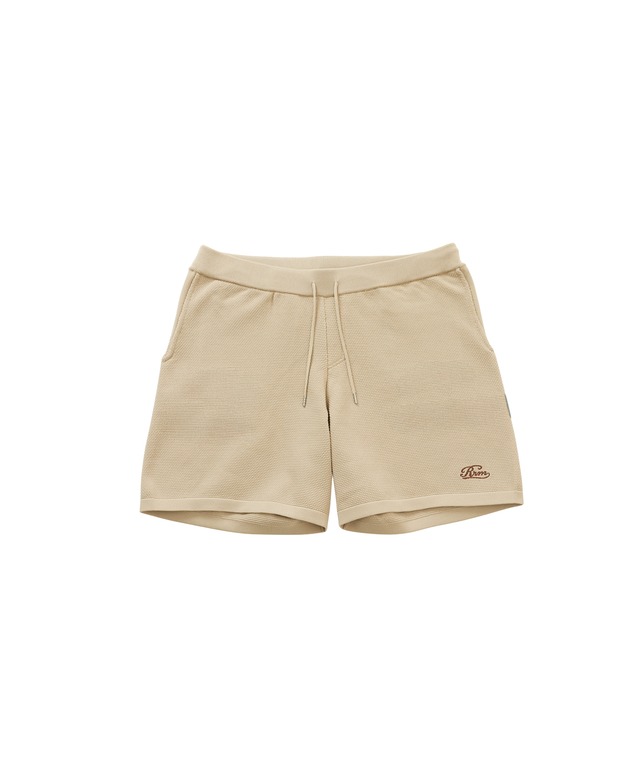 【#Re:room】CACTUS HEART WAFFLE KNIT SHORTS［REK155］