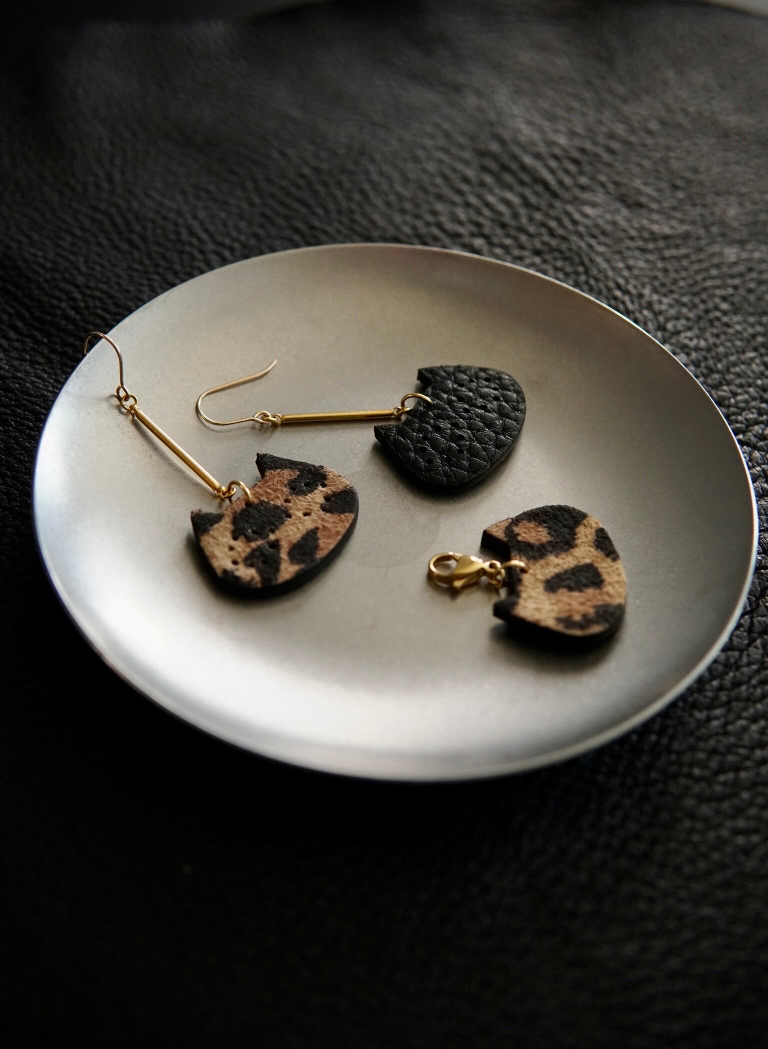 ミトオシのよいネコ（14kgfレギュラー LEOPARD：BLACK）