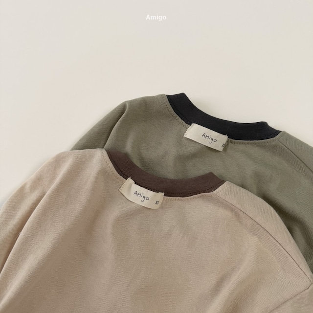 ⭐︎即納⭐︎[ amigo ] butter ribbed tee