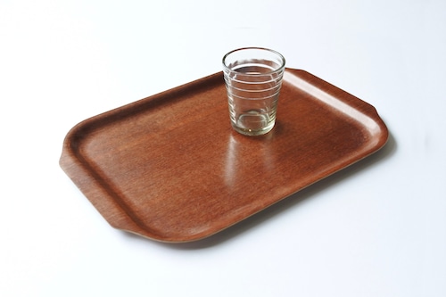 vintage teak plywood tray / ヴィンテージ チーク プライウッド トレイ