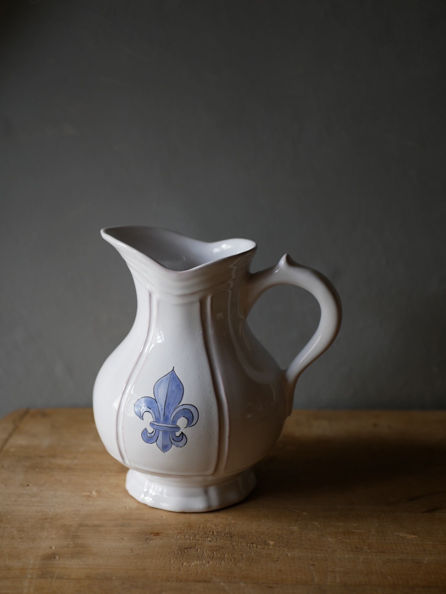 リっちゃん フランス アンティーク ピシェ アンティーク ピシェ フランス クレイユモントロー製 Creil Montereau