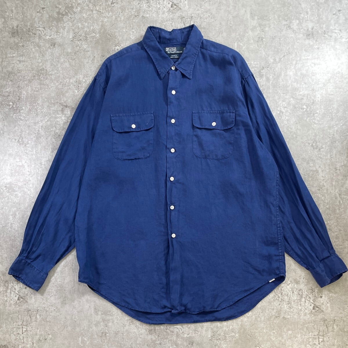 90年代 Polo by Ralph Lauren ポロバイラルフローレン PRATT リネン