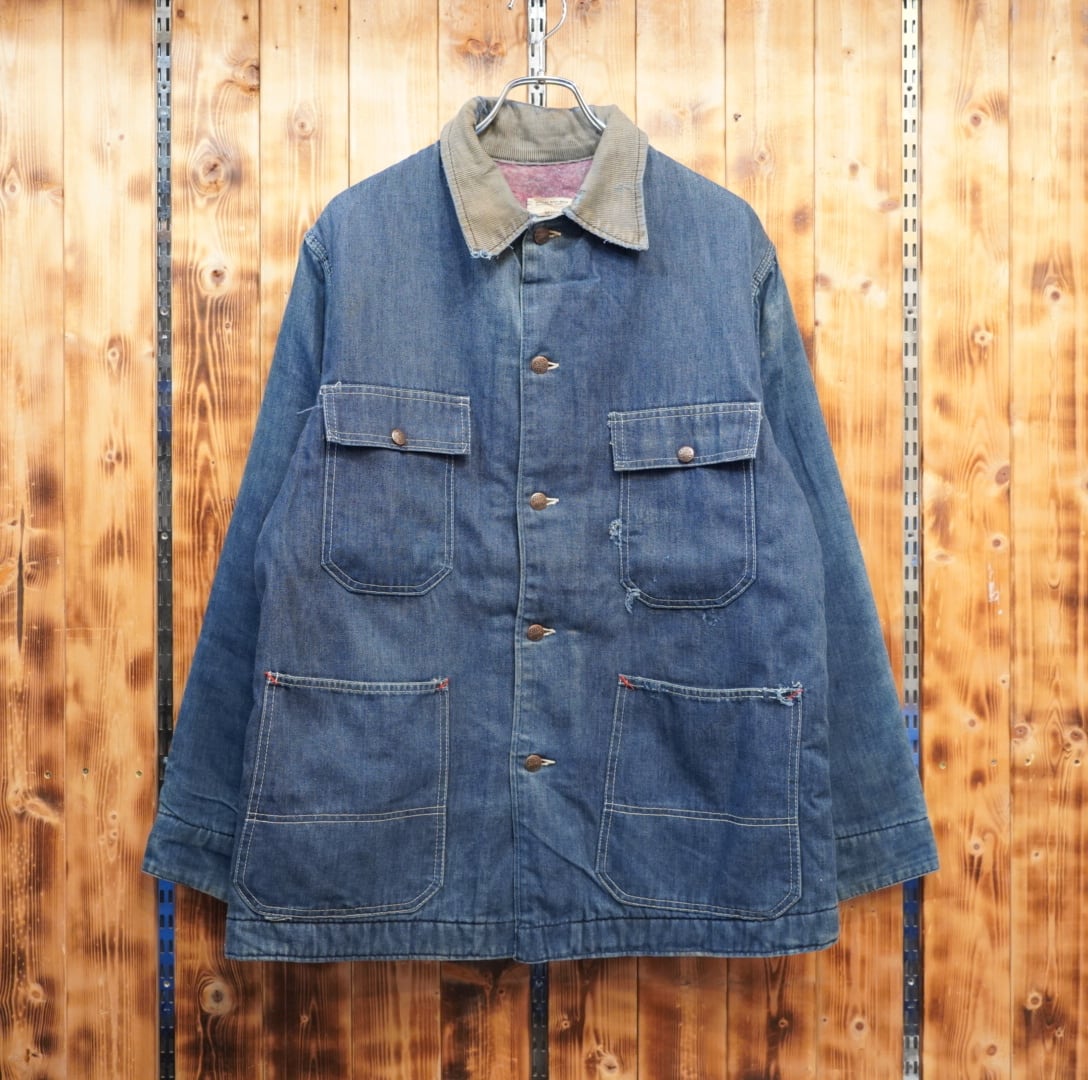 70s bigmac デニム カバーオール L〜XL位/ヴィンテージ ビッグマック