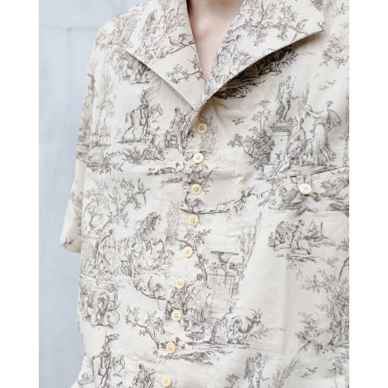 Professor.E ](プロフェッサーイー) 24SS-PE-SSH-04 SEASONAL PRINT 