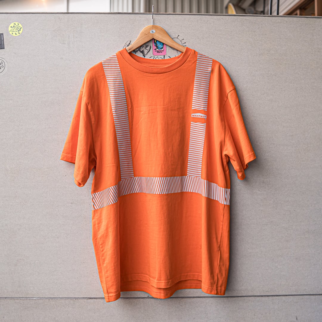 WHATNOT／オリジナルセーフティTシャツ｜SAFETY TEE | WHATNOT