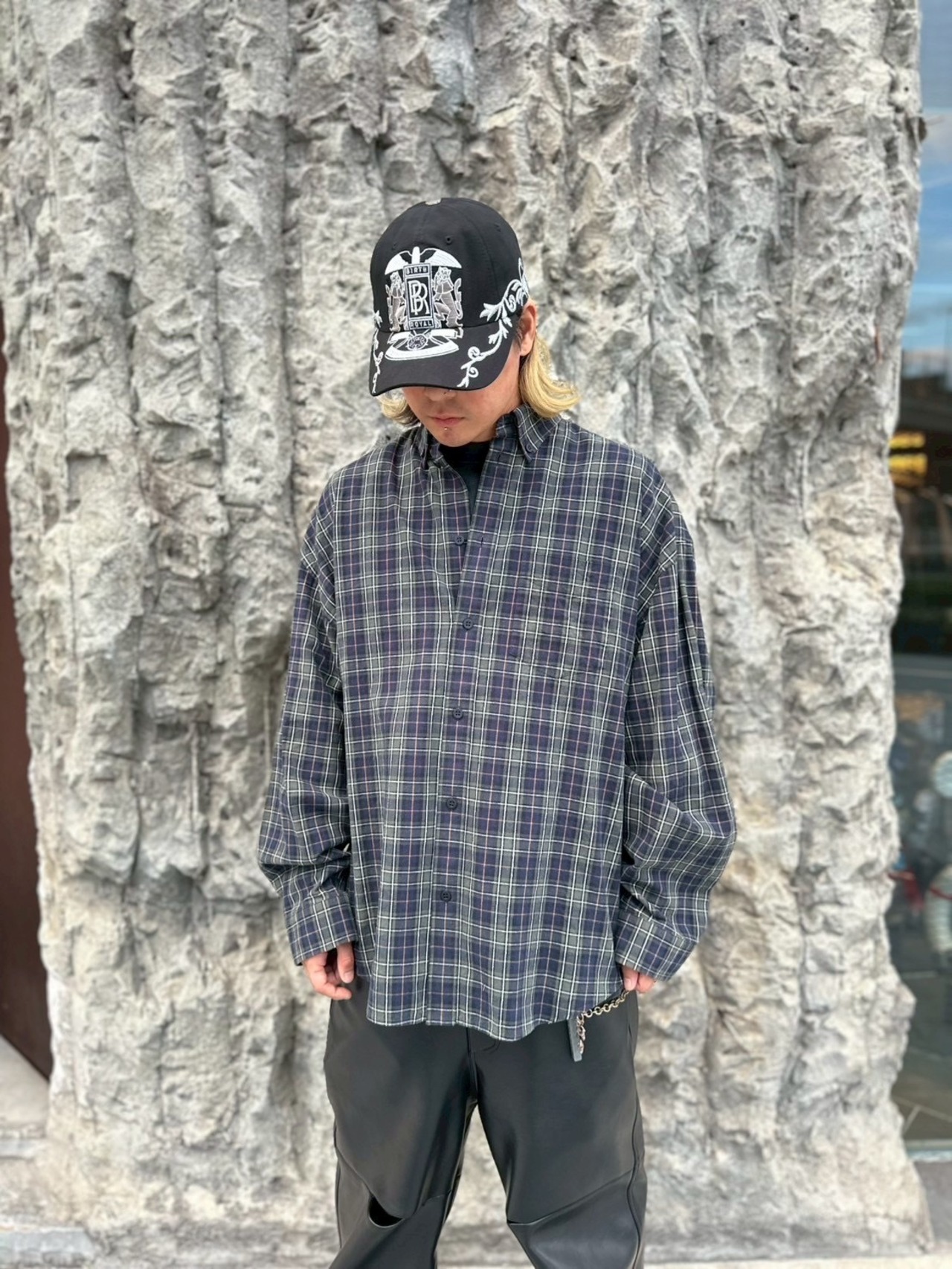 【BALENCIAGA】OversizedShirt(NAVY/KHAKI) - 11