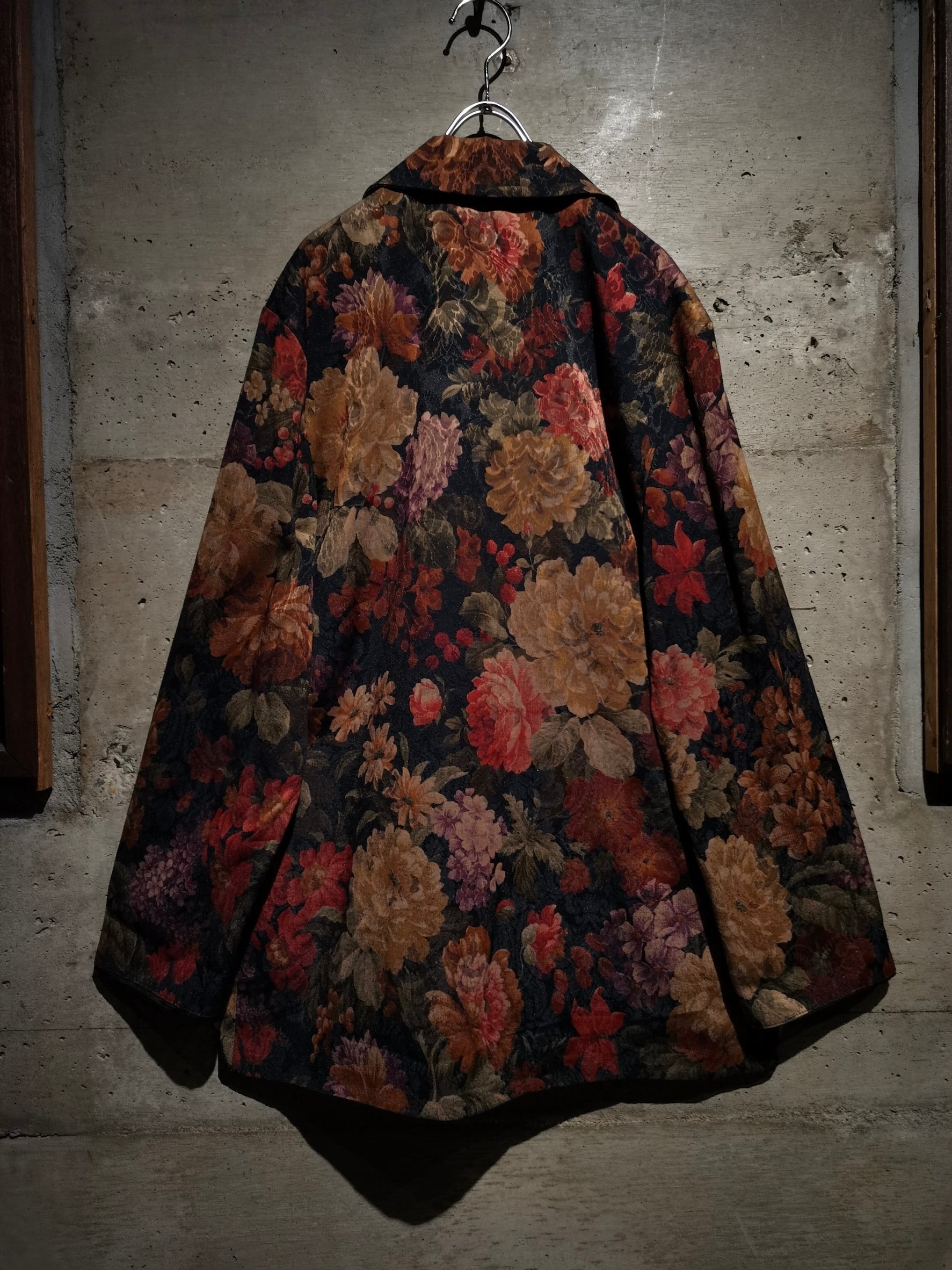 Caka】Beautiful Flower Pattern Vintage Tailored Jacket | Caka(カカ 