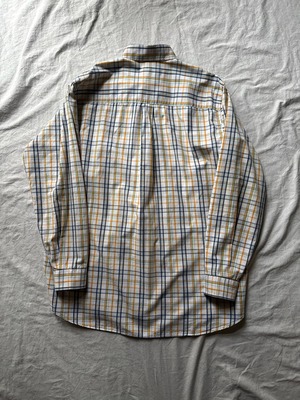 "BURBERRYS" Plaid pattern shirt
