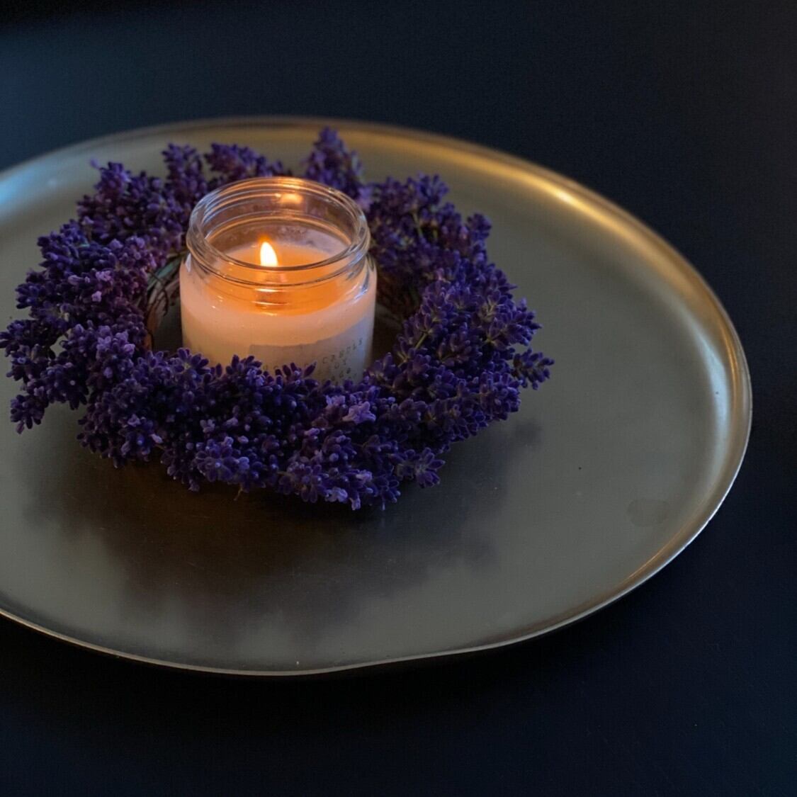 hana花の香り(M)soywax&精油100%の天然木芯キャンドル