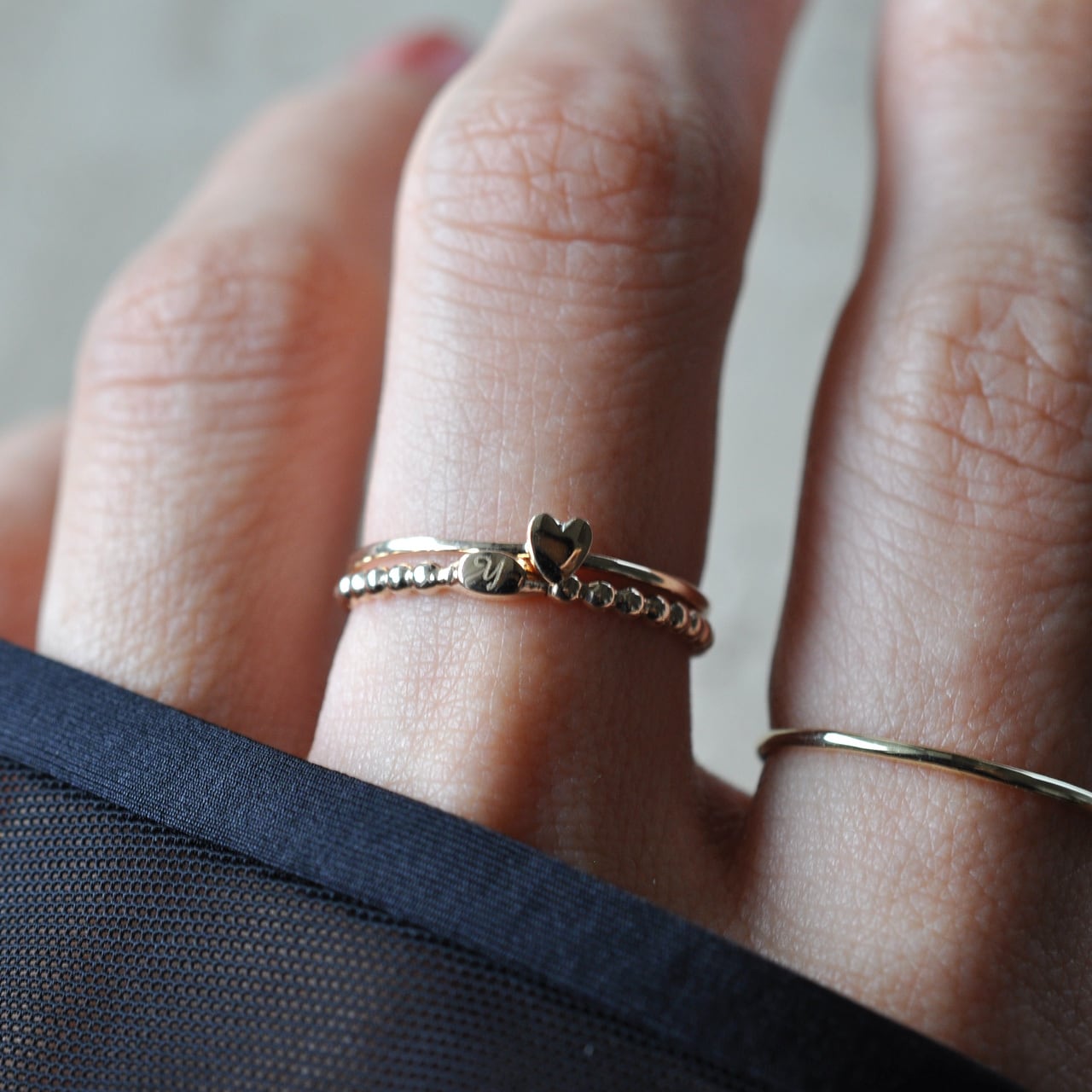K10】Tiny Heart Ring タイニー ハートリング | ETORA JEWELRY K10】Tiny Heart Ring タイニー ハートリング | ETORA JEWELRY