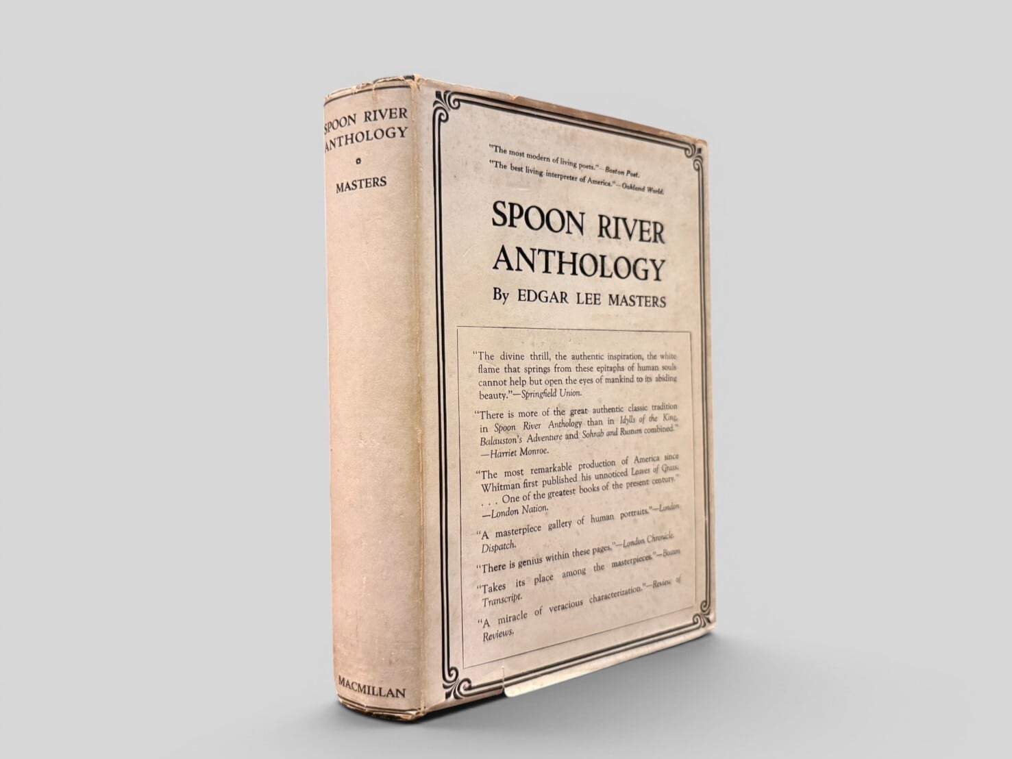 【SL1286】【NEW EDITION】Spoon River Anthology(1935) /Edgar Lee Masters