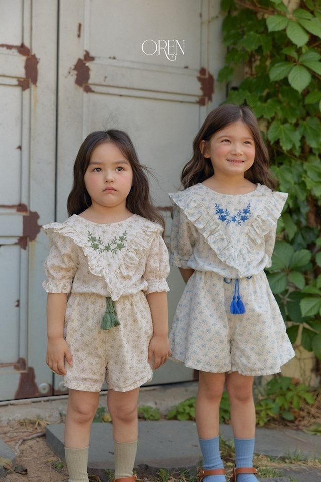 【 OREN / 予約 】(kids) Reina Jumper Suit