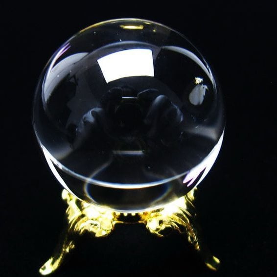 水晶 丸玉 ブラジル産 24mm 一点物 141-6432