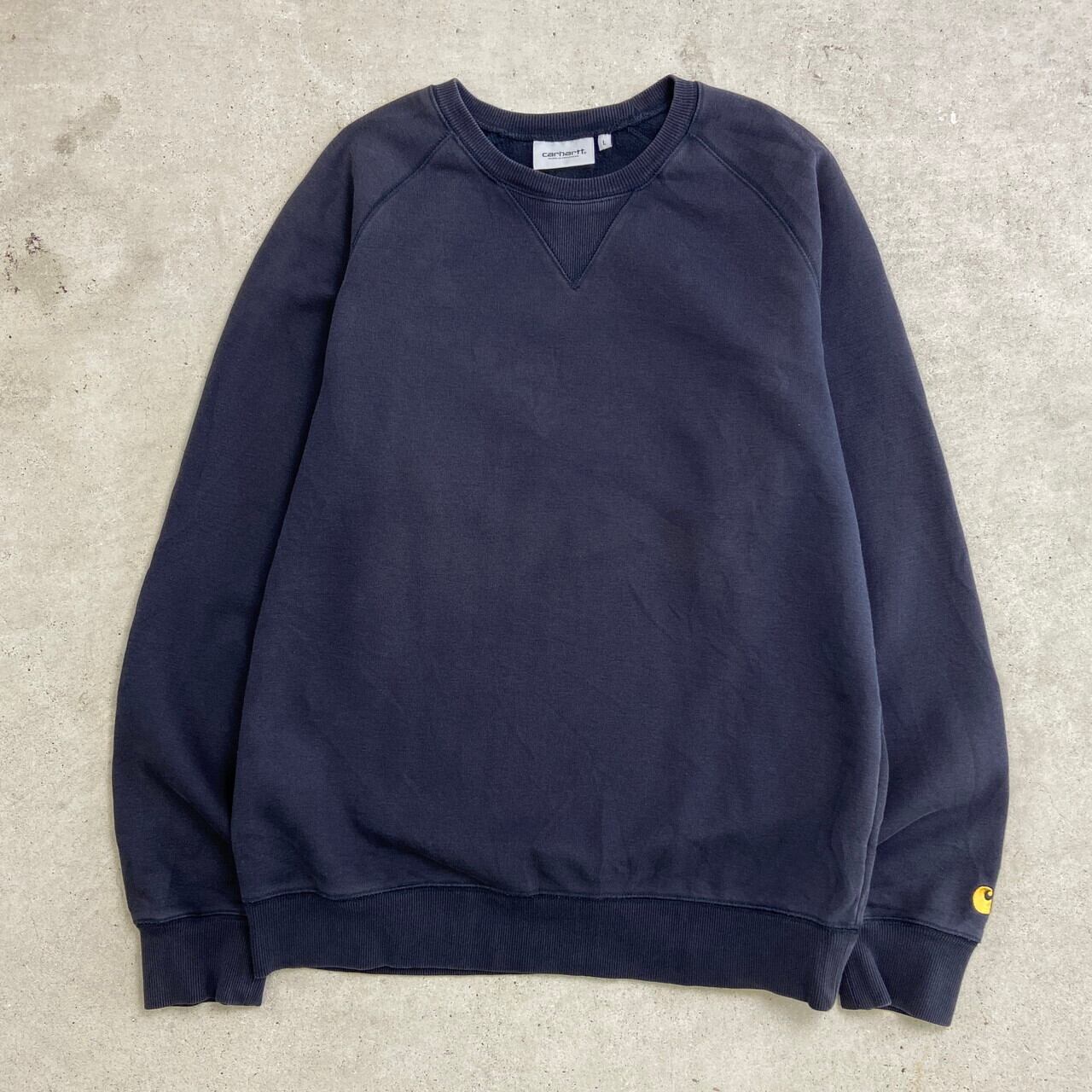 Carhartt カーハート ワンポイントロゴ スウェットシャツ ラグラン