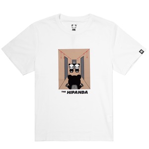 SALE 【HIPANDA ハイパンダ】レディース パロディ Tシャツ WOMEN'S MOVIE PARODY PRINT SHORT SLEEVED T-SHIRT / WHITE・BLACK