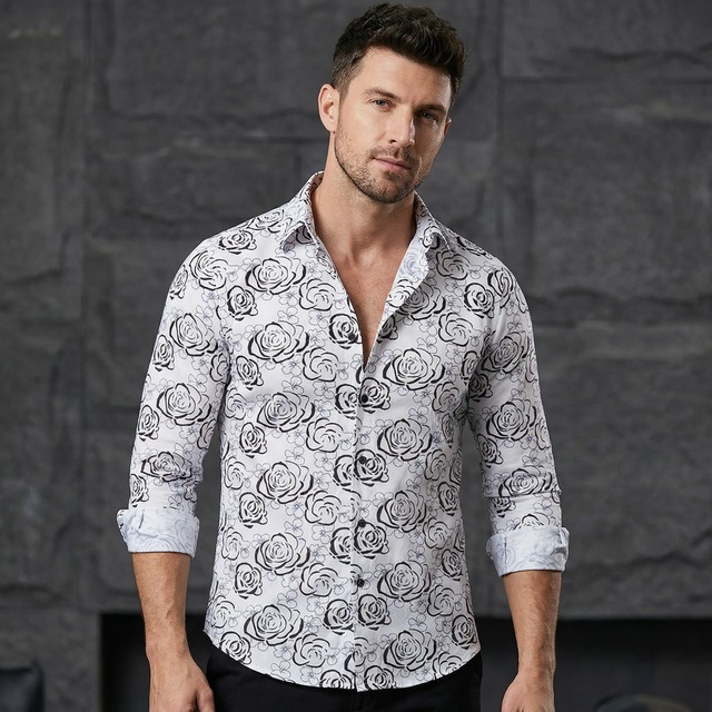 アーバンフラワーシャツ（2color） M0905