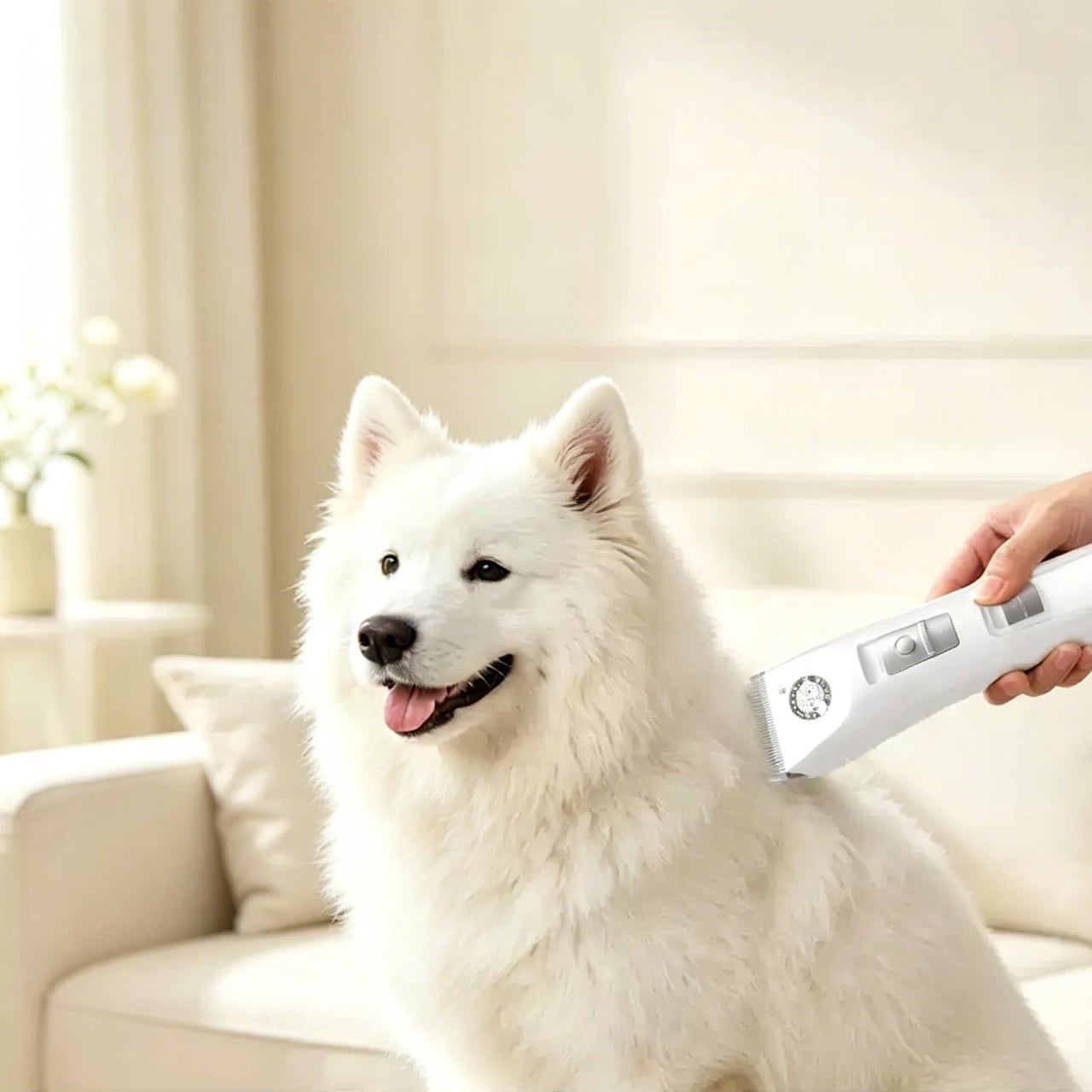 WQ46 .ペット用バリカン 犬 猫 トリミング 電動カッター 春夏用 自宅