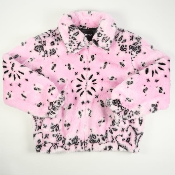 Supreme 21ss バンダナ フォックス ファージャケット SUPREME/シュプリーム】よりバンダナファーボンバージャケット(Bandana