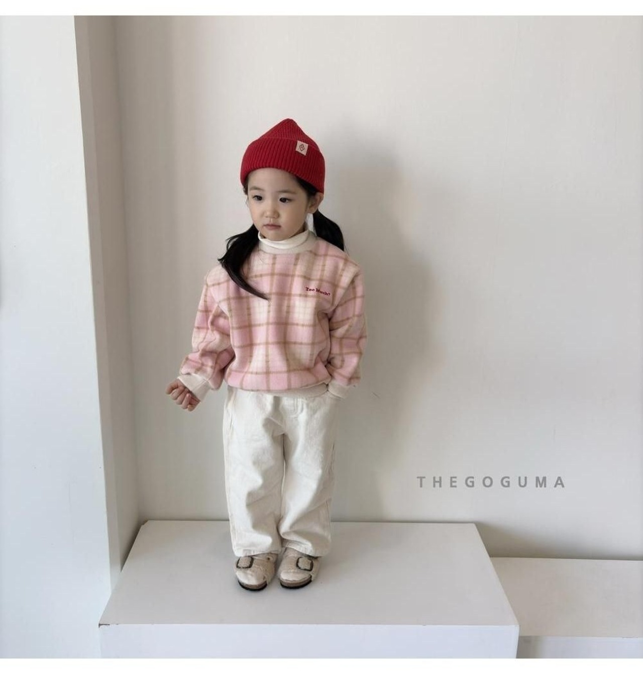 ザゴグマ / THE GOGUMA / 裏起毛トクトクデニムパンツ / 韓国子供服 / ジュニア / 26winter〖取寄〗*JS~JL*