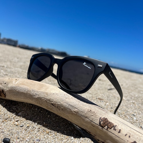 MAT BLACK FRAME SUNGLASSES