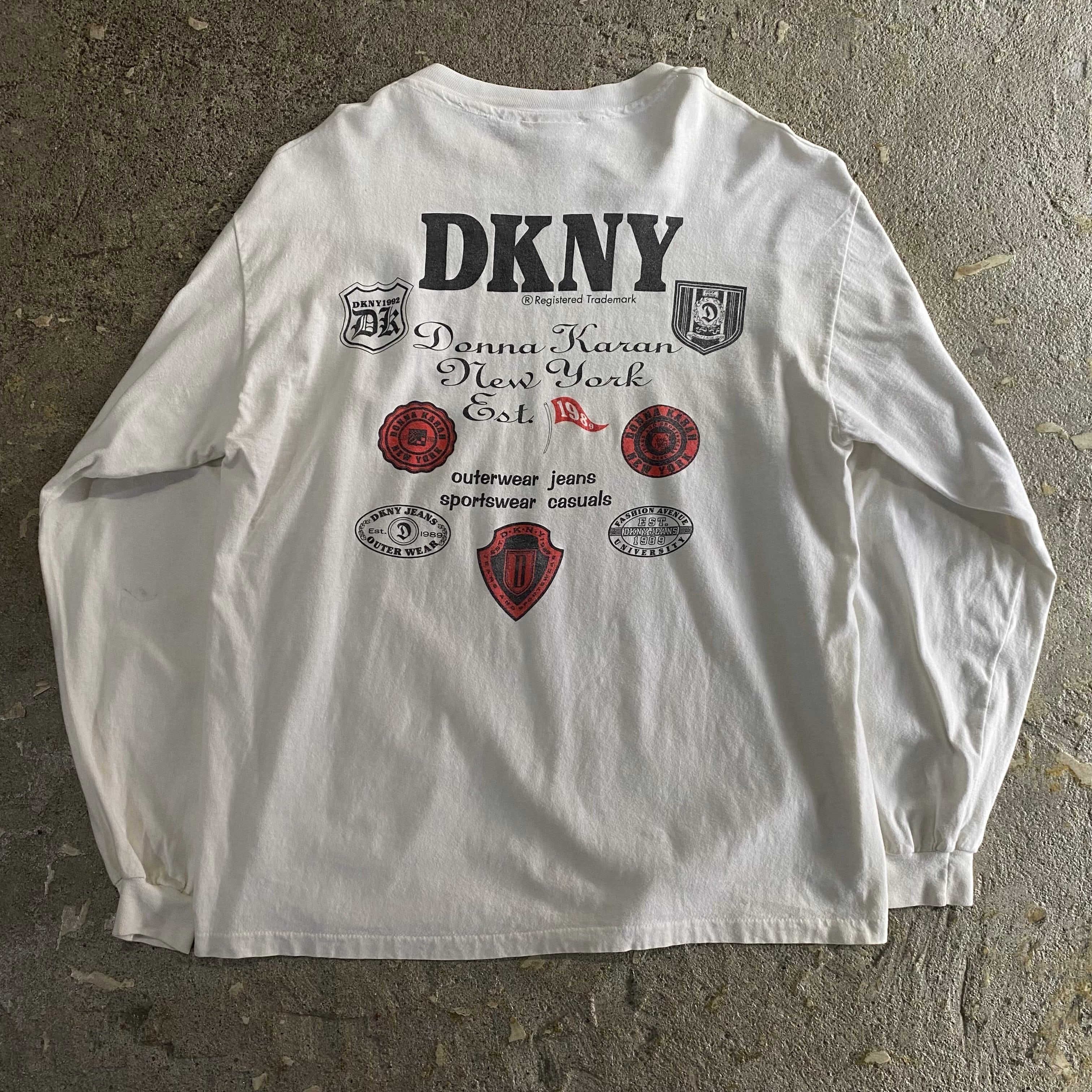 DKNY ロンt vintage ビンテージ ヴィンテージ-