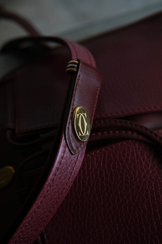 IORI/"Cartier" shoulder bag/ mast line/ Trinity buckle