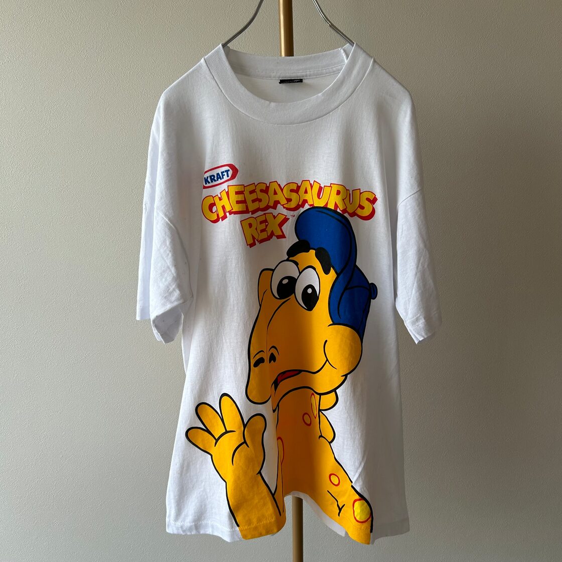 XL】90s KRAFT CHEESASAURUS REX Tシャツ 古着 | Pay ID